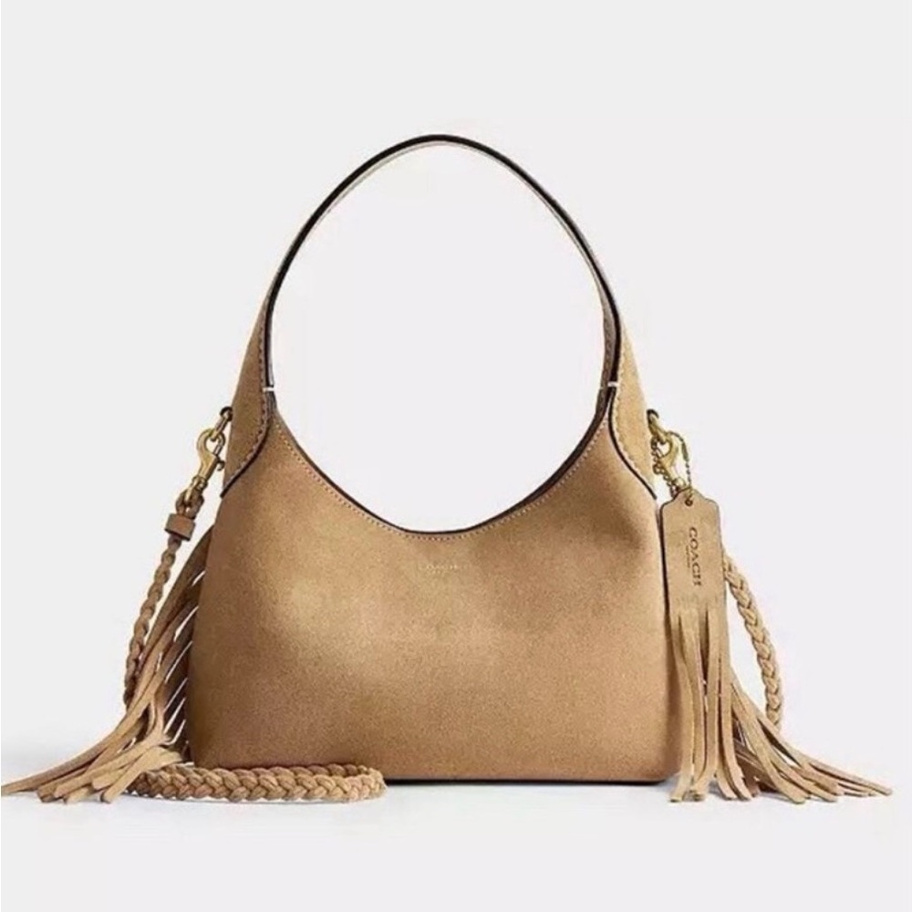 Coach Brooklyn 23 Suede Bag